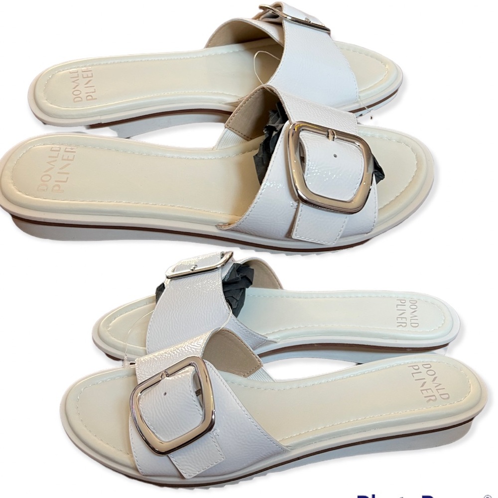 Donald Pliner Women RINI Putty Slide Sandal